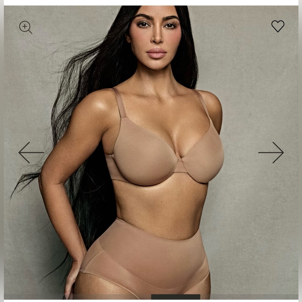 SKIMS Full Coverage Lightly Lined Bra in Clay